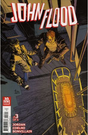 John Flood 3 published by Boom! with cover art by Jorge Coelho