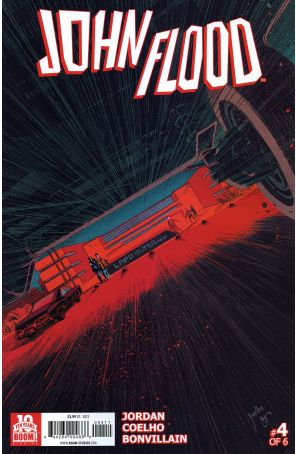 John Flood 4 published by Boom! with cover art by Jorge Coelho