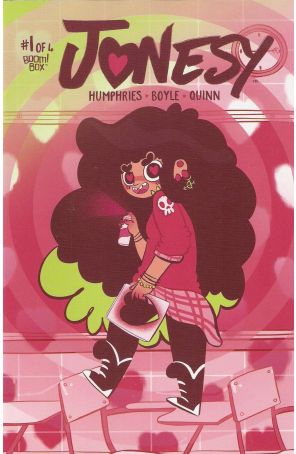 Jonesy (Boom!) 1 (2nd) published by Boom! with cover art by Caitlin Rose Boyle