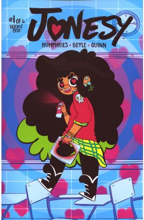 Jonesy (Boom!) 1 published by Boom! with cover art by Caitlin Rose Boyle