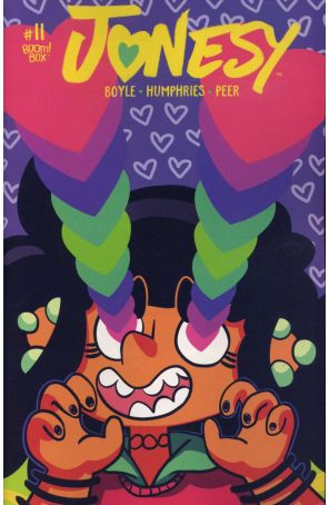 Jonesy (Boom!) 11 published by Boom! with cover art by Caitlin Rose Boyle