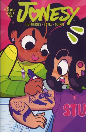 Jonesy (Boom!) 3 published by Boom! with cover art by Caitlin Rose Boyle