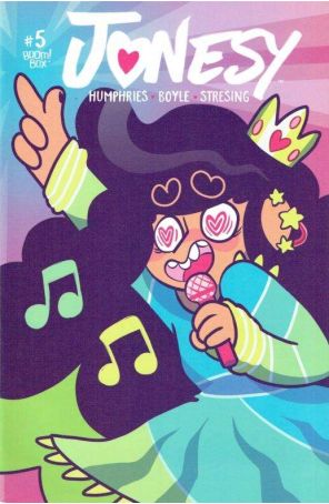 Jonesy (Boom!) 5 published by Boom! with cover art by Caitlin Rose Boyle