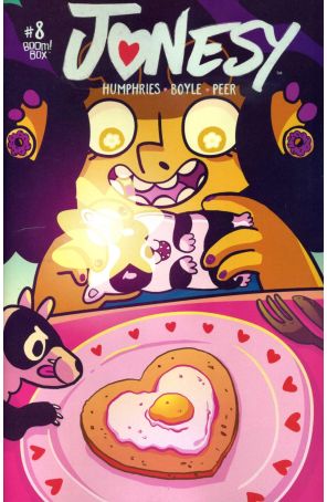 Jonesy (Boom!) 8 published by Boom! with cover art by Caitlin Rose Boyle