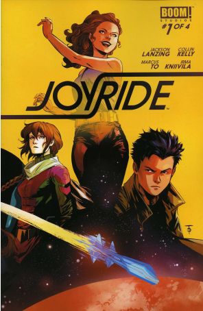 Joyride 1 published by Boom! with cover art by Marcus To