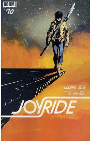 Joyride 10 published by Boom! with cover art by Marcus To