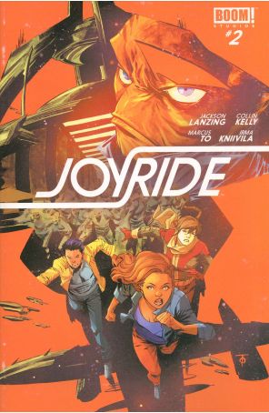 Joyride 2 published by Boom! with cover art by Marcus To