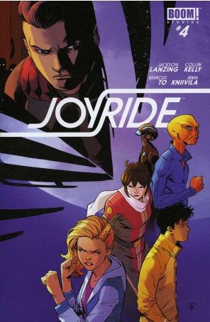 Joyride 4 published by Boom! with cover art by Marcus To