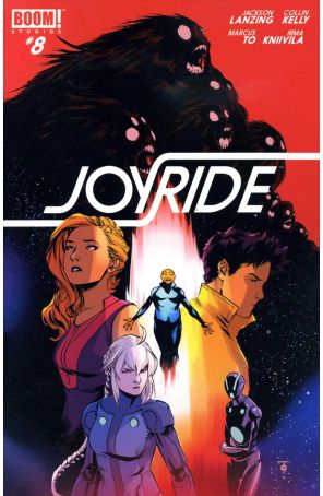 Joyride 8 published by Boom! with cover art by Marcus To