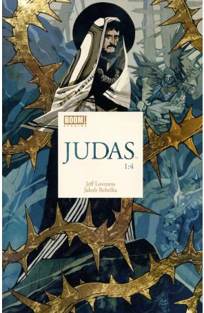 Judas (Boom!) 1 published by Boom! with cover art by Jakub Rebelka
