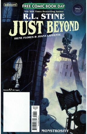 Just Beyond: Monstrosity FCBD 2021 published by Boom! with cover art by Julian Totino Todesco