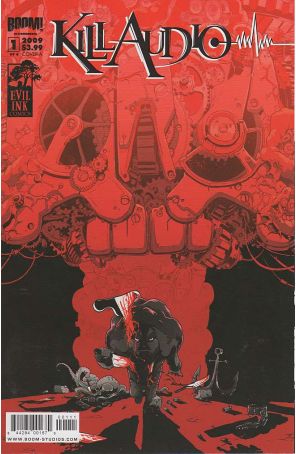 Kill Audio 1A published by Boom! with cover art by Mr. Sheldon