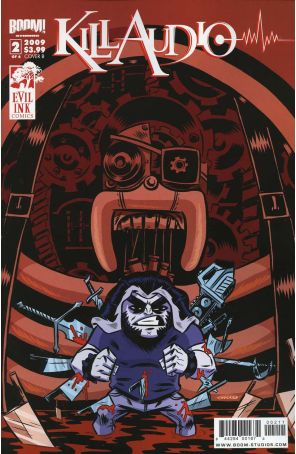 Kill Audio 2B published by Boom! with cover art by Chuck BB