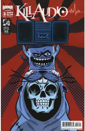 Kill Audio 3B published by Boom! with cover art by Chuck BB