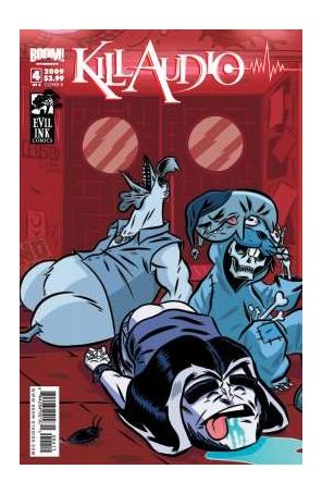 Kill Audio 4B published by Boom! with cover art by Chuck BB