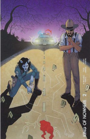 King of Nowhere 2B published by Boom! with cover art by Martin Morazzo