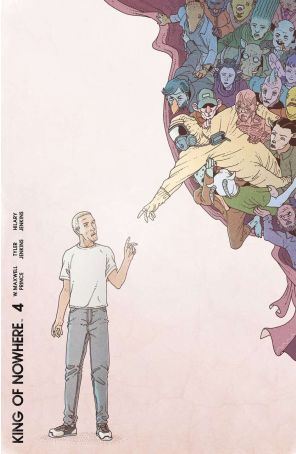 King of Nowhere 4B published by Boom! with cover art by Martin Morazzo