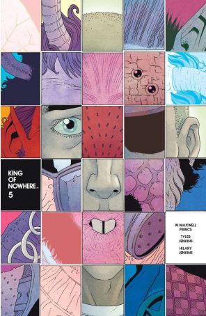 King of Nowhere 5B published by Boom! with cover art by Martin Morazzo