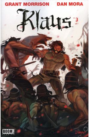 Klaus 3 published by Boom! with cover art by Dan Mora