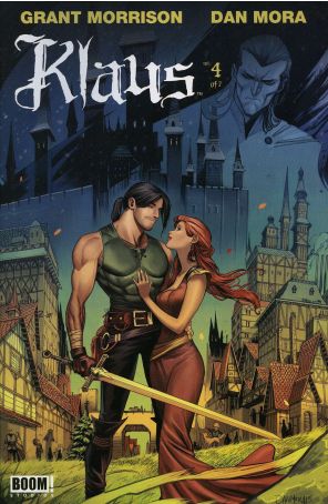 Klaus 4 published by Boom! with cover art by Dan Mora