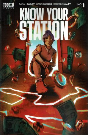 Know Your Station 1 published by Boom! with cover art by Liana Kangas