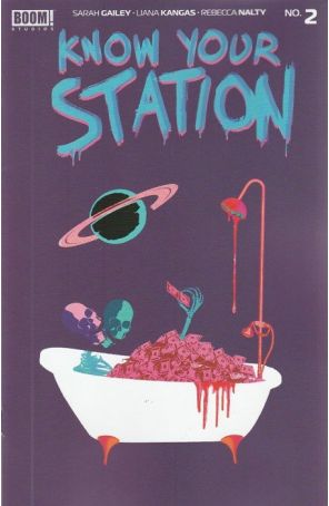 Know Your Station 2A published by Boom! with cover art by Becca Carey