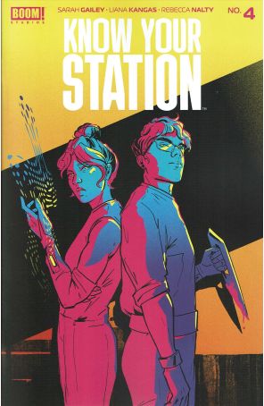 Know Your Station 4 published by Boom! with cover art by Liana Kangas