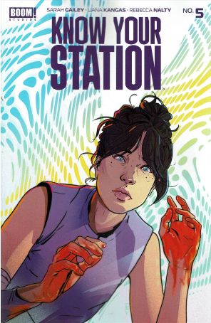 Know Your Station 5 published by Boom! with cover art by Liana Kangas