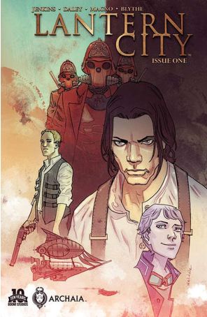 Lantern City 1D published by Archaia with cover art by Brett Weldele