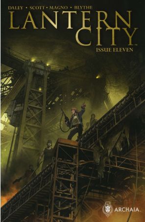 Lantern City 11 published by Archaia with cover art by Benjamin Carre