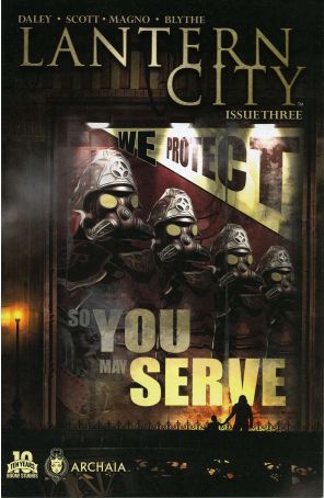 Lantern City 3 published by Archaia with cover art by Benjamin Carre
