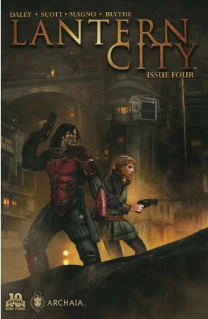Lantern City 4 published by Archaia with cover art by Benjamin Carre