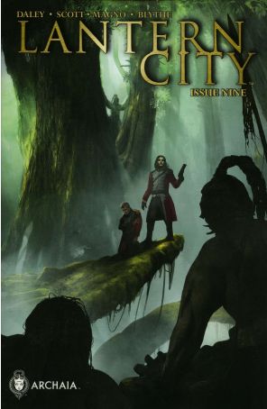 Lantern City 9 published by Archaia with cover art by Benjamin Carre