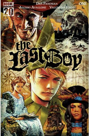 The Last Boy 1A published by Boom! with cover art by Dan Panosian