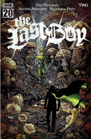 The Last Boy 2A published by Boom! with cover art by Dan Panosian