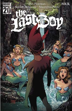 The Last Boy 4A published by Boom! with cover art by Dan Panosian