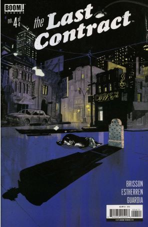 The Last Contract 4 published by Boom! with cover art by Lisandro Estherren