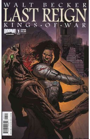 Last Reign 1B published by Boom! with cover art by John Nofsinger