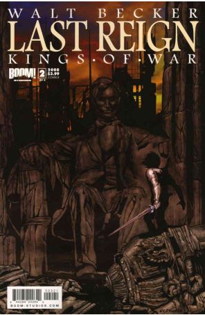 Last Reign 2B published by Boom! with cover art by John Nofsinger