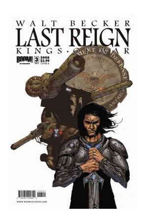 Last Reign 3B published by Boom! with cover art by John Nofsinger