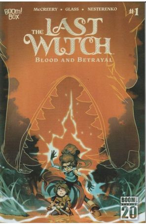 The Last Witch: Blood And Betrayal 1A published by Boom! with cover art by V.V. Glass