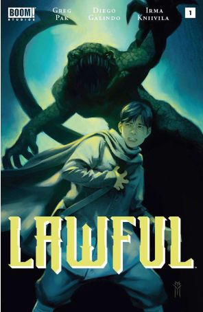 Lawful 1B published by Boom! with cover art by Miguel Mercado
