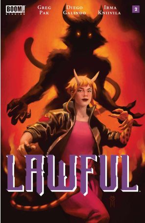 Lawful 2B published by Boom! with cover art by Miguel Mercado