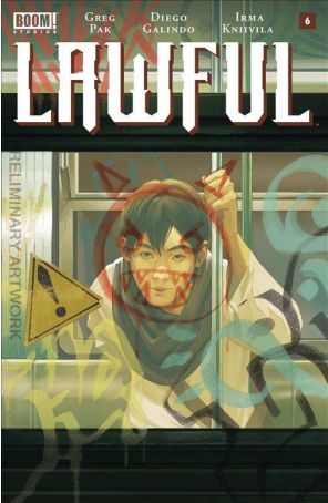 Lawful 6A published by Boom! with cover art by Qistina Khalidah