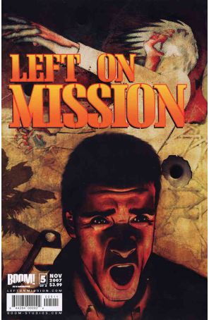 Left on Mission 5 published by Boom!