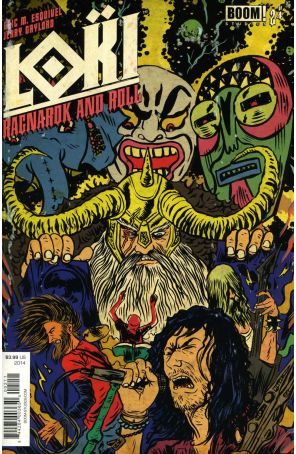 Loki: Ragnarok and Roll 2 published by Boom! with cover art by Alexis Ziritt