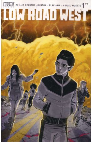 Low Road West 1 published by Boom! with cover art by Flaviano