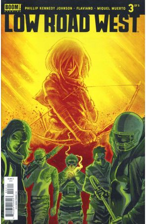 Low Road West 3 published by Boom! with cover art by Flaviano