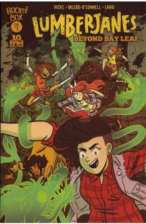 Lumberjanes: Beyond Bay Leaf 1 published by Boom! with cover art by Nick Sumida