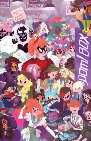 Lumberjanes 14B published by Boom! with cover art by Kassandra Heller